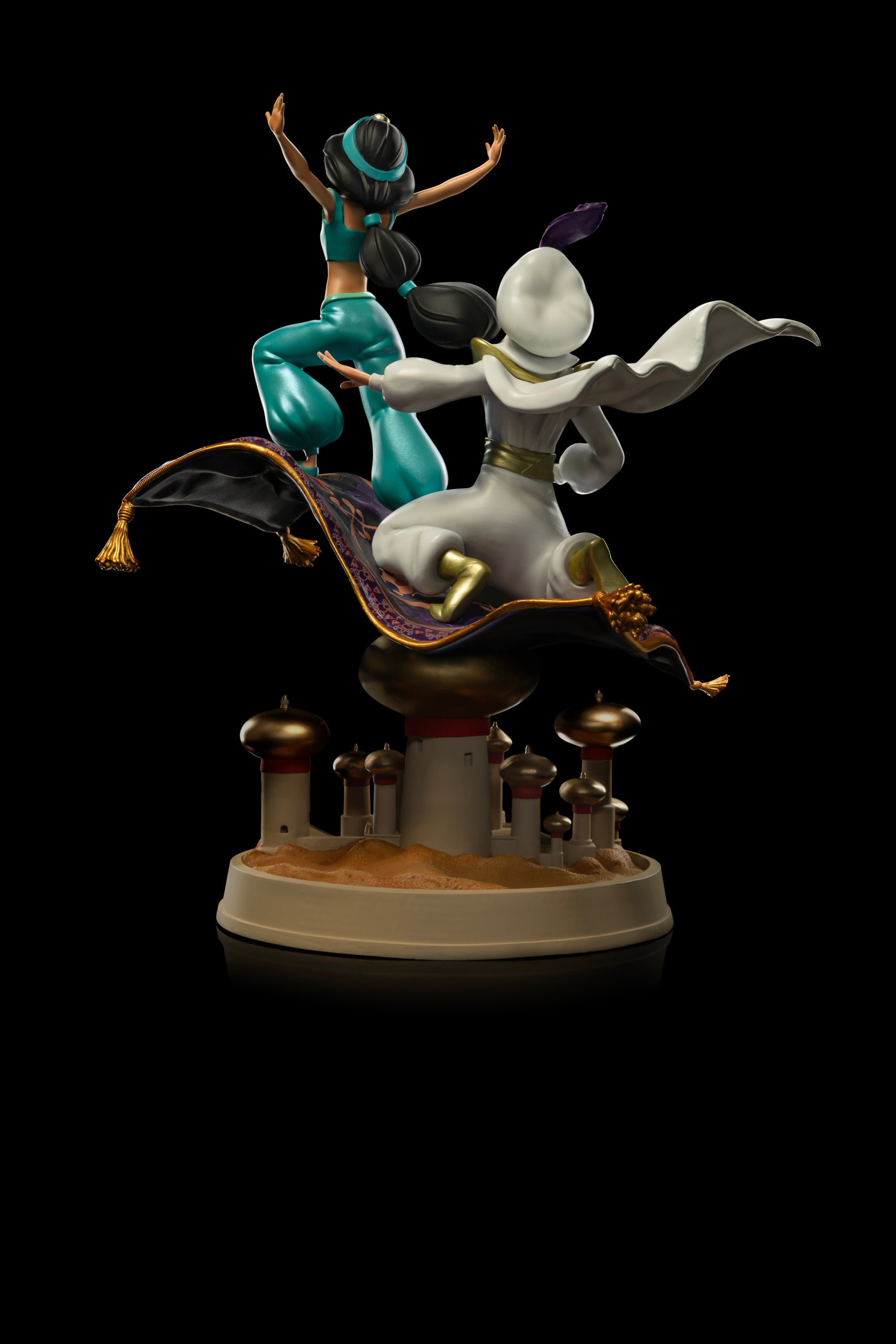 Aladdin and Jasmine Disney 100th Art Scale 1/10